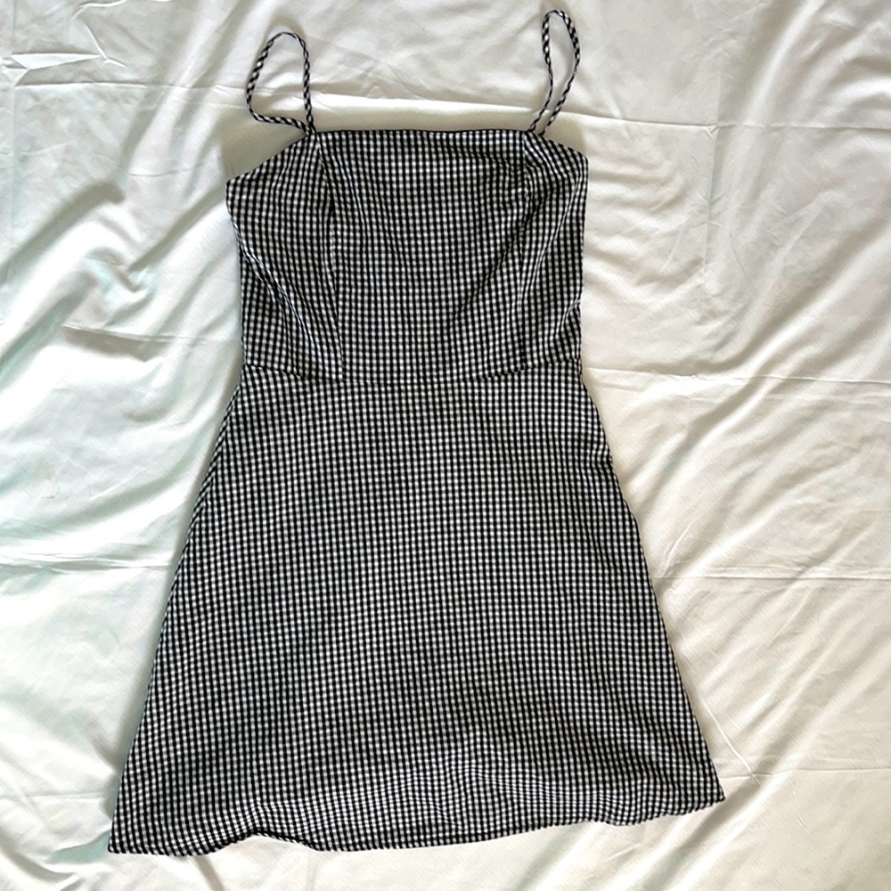 Listicle Gingham Dress Size Small